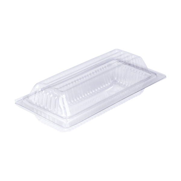 กล่องพลาสติกฝาพับ ขนาด 5.5×15.0x5.1 ซม. E06