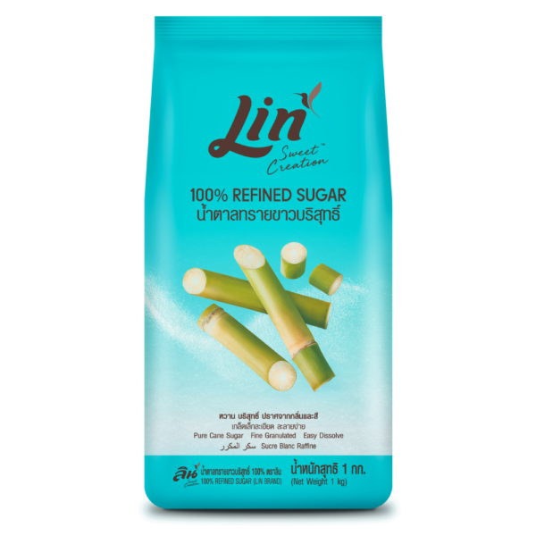 น้ำตาลทรายขาวบริสุทธิ์ ลิน Refined Sugar Lin